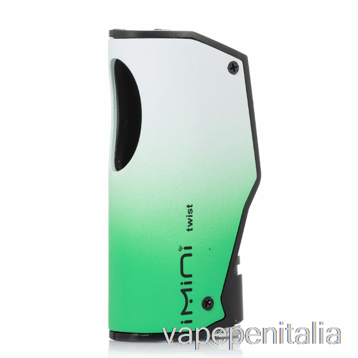 Scatola Vape Mod Imini Twist 510 Batteria Bianco Verde